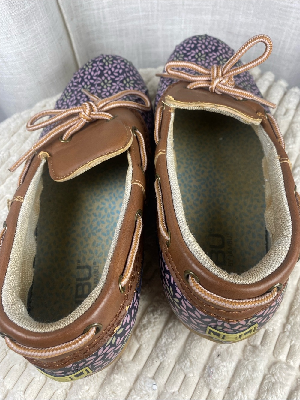 JBU Jambu Gwen Garden Ready Waterproof Duck Shoes Floral Purple Size 8.5 M - Picture 8 of 11